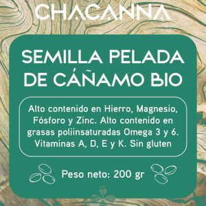 Semillas de Cáñamo Peladas y Cocidas